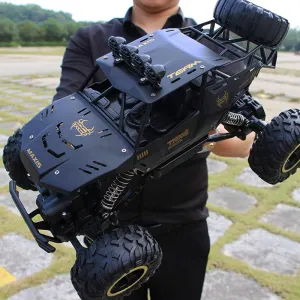 1/12 Large Off-Road Climbing RC Vehicle 4X4 Rock Climbing RC Truck 4WD High Speed Drift RC Car 2.4Ghz Electric RC Racing Toy Car Gift for Adults and Kids