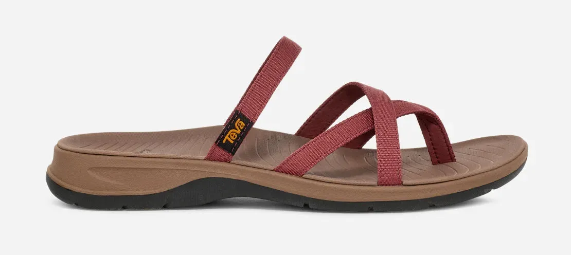 1169490 Teva Women's Tirra Traveler Flip Mahogany