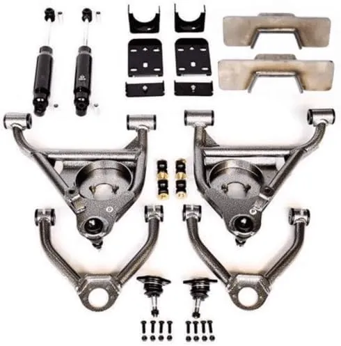 1999-2006 (2007 CLASSIC) GM 2WD 4/6 LOWERING KIT W/WELD ON C-NOTCH