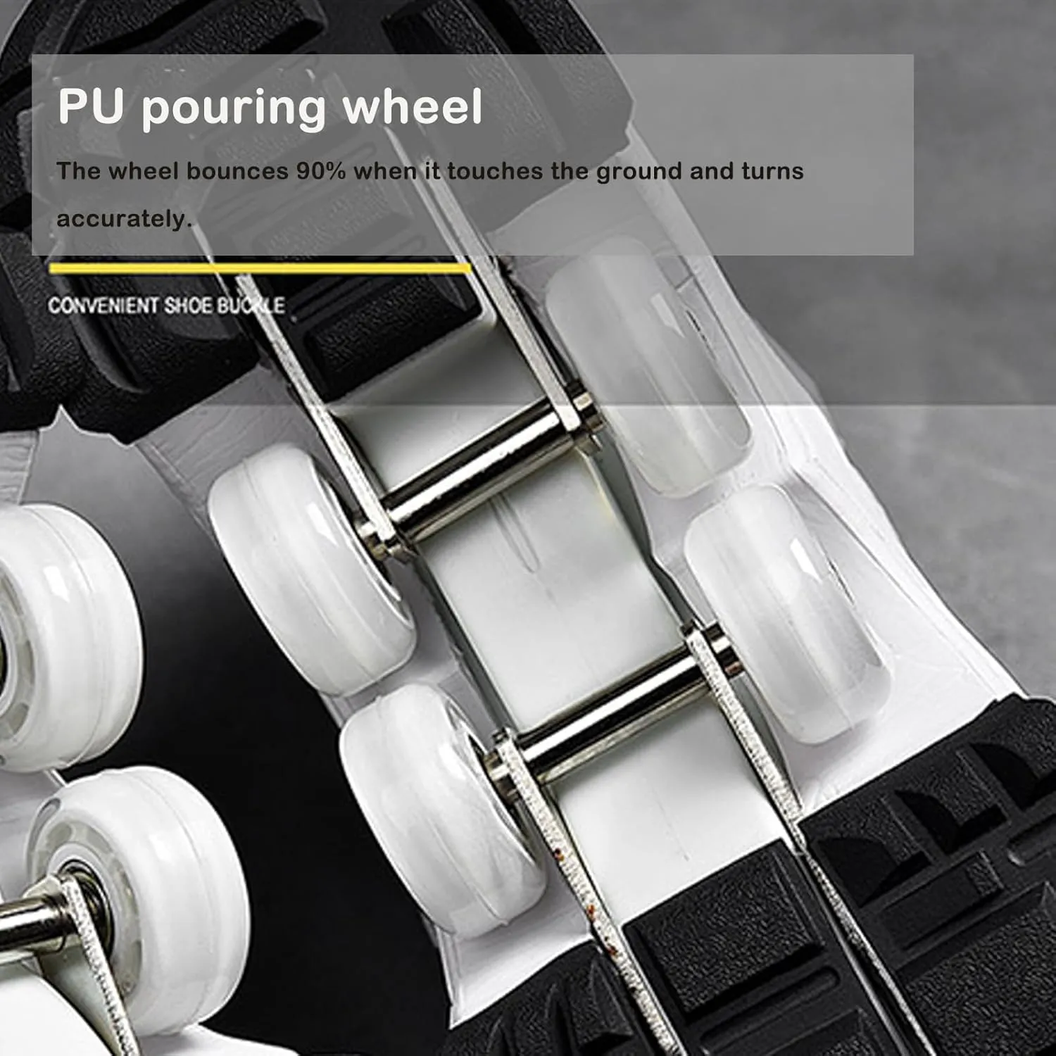2 in 1 Deformation Roller Shoes, Roller Skate Shoes Outdoor with Detachable Brake Removable Pulley Skates Sneakers Skating Parkour with Wheels for Girls Boys