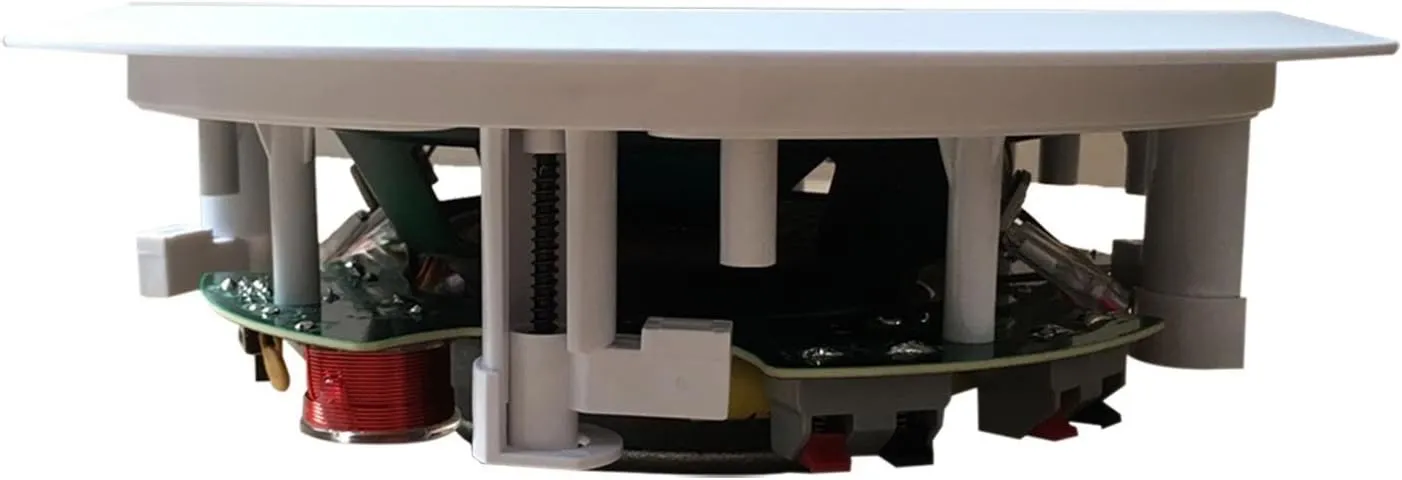 652S2C Silver Ticket in-Wall in-Ceiling Speaker with Pivoting Tweeter (2 Channel Stereo 6.5 Inch in-Ceiling) 9.4 inch Overall Size
