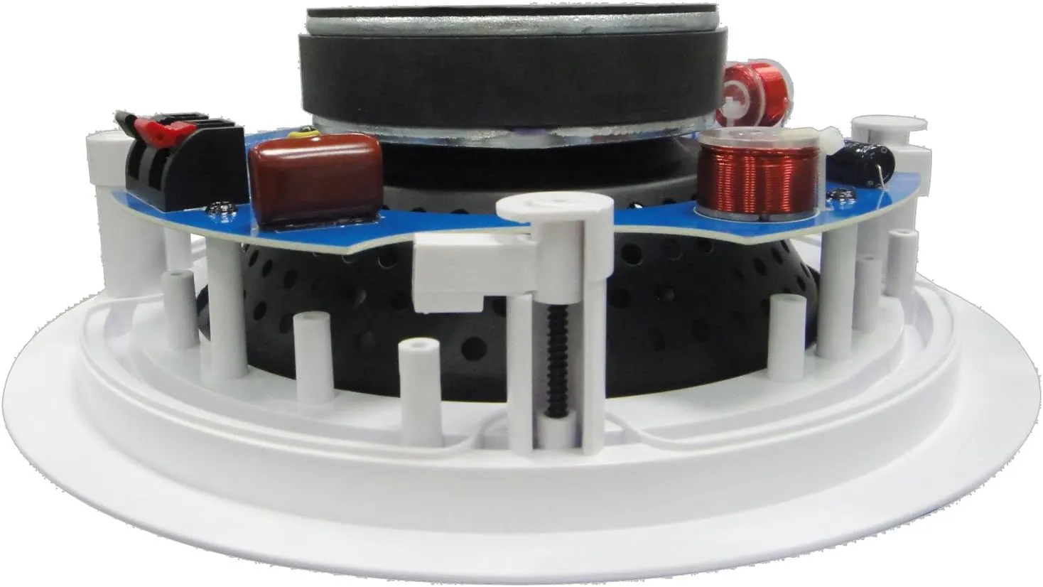 82C Silver Ticket in-Ceiling Speaker with Pivoting Tweeter (8 Inch in-Ceiling) 1 Piece, 11 inch Overall Size