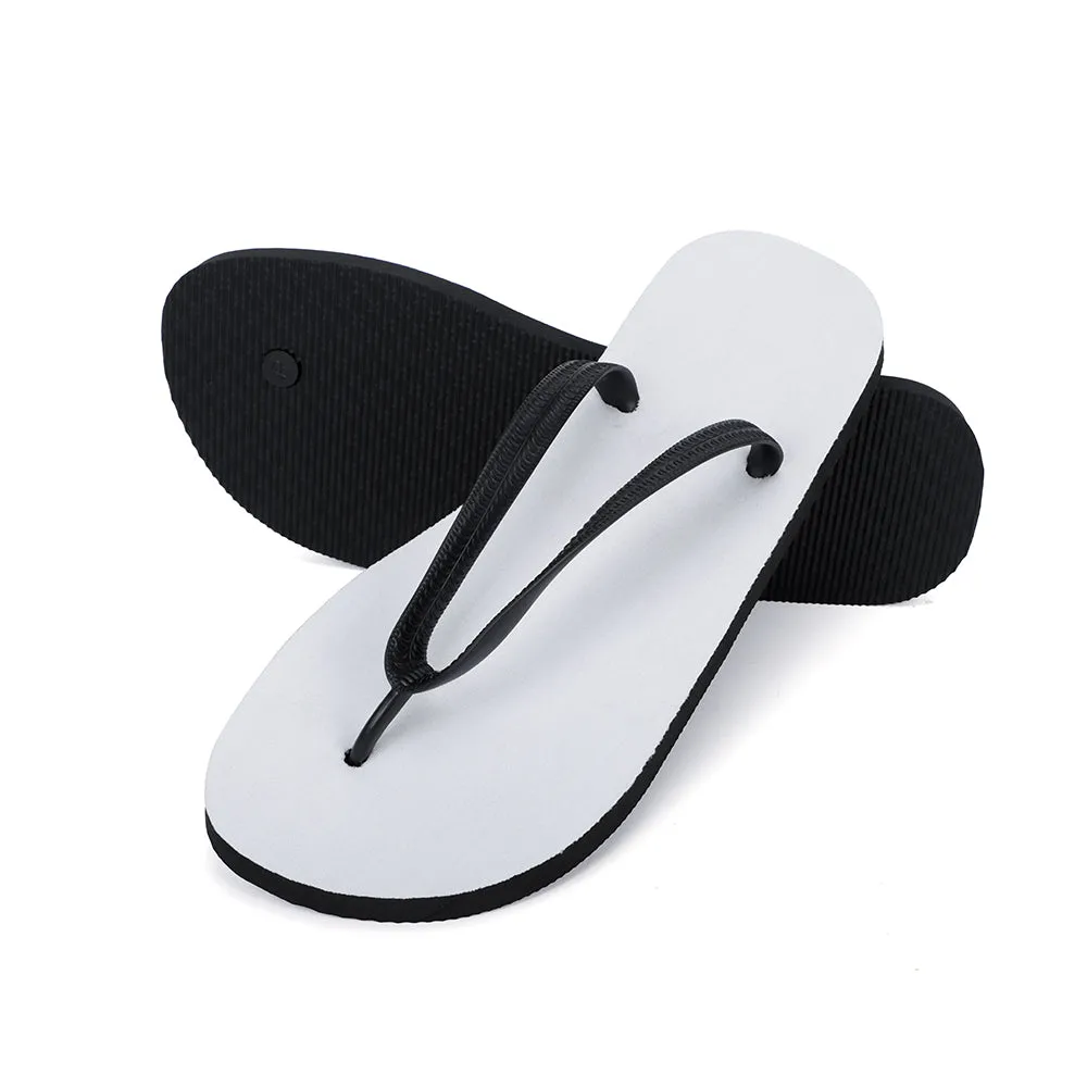 Adults Flip Flop-Black Sole-L-20pcs
