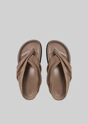 A.Emery Shaw Sandals - Caribou Suede