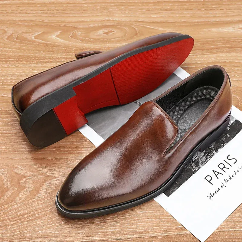 Amedeo Genuine Leather Loafers