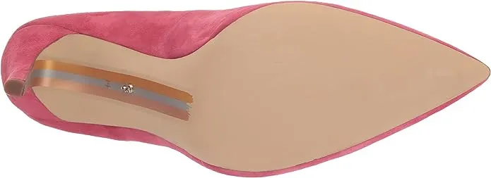 Azalea Heel Hazel Pink Bundle discount Stiletto Wide On Sam Chic Slip Pumps Pointed Edelman Dress Toe