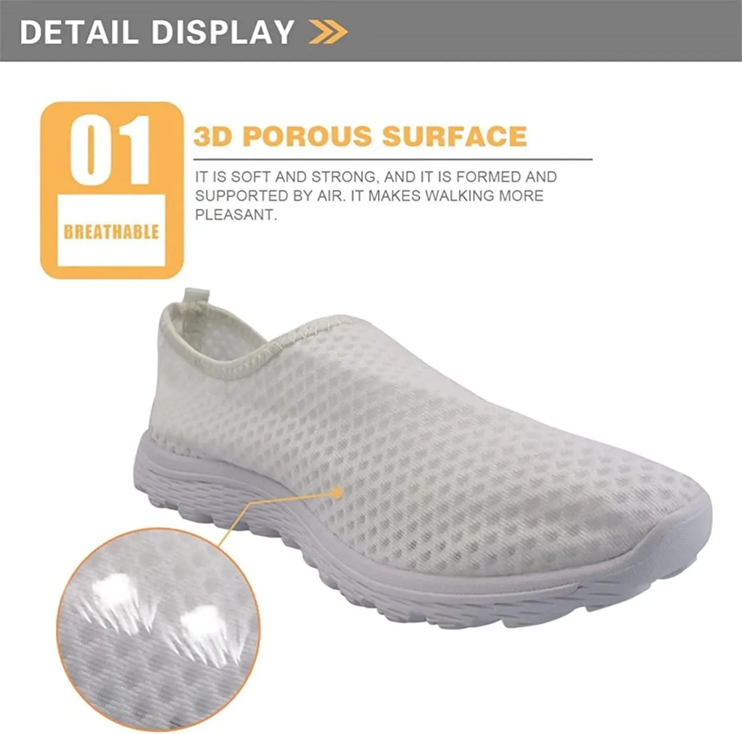 Belidome Women Men Auqa Shoes Slip-on Sneakers for Walking Running Hiking Athletic Breathable Lightweight