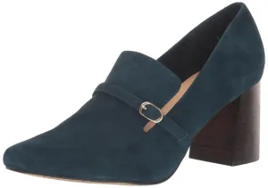 Bella Vita Women's Ashton Pump, Navy Suede Leather, 7