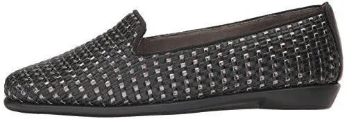Betunia Slipon Loafer Blk Met Combo 11 W Us
