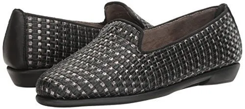 Betunia Slipon Loafer Blk Met Combo 11 W Us