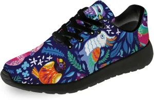 Bird Print Shoes for Men Women Lightweight Comfort Running Tennis Walking Sneakers Bird Lover Gifts for Him Her