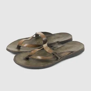 Brador Ladies Flip Flop Leather Sandals