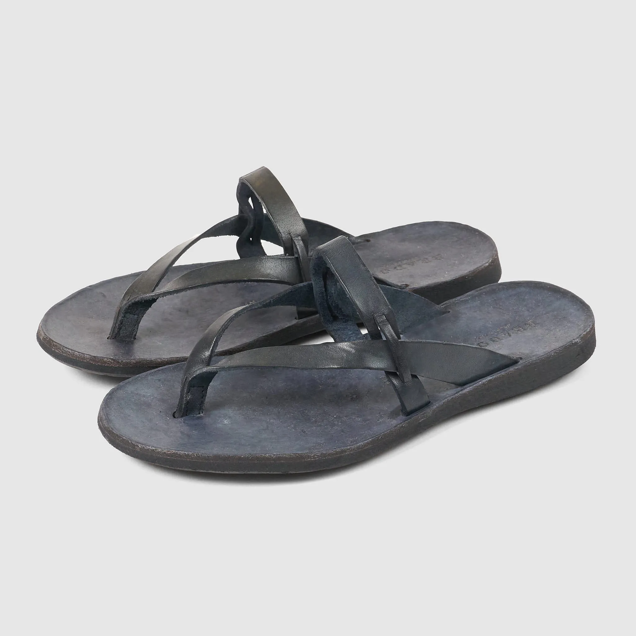 Brador Ladies Flip Flop Leather Sandals