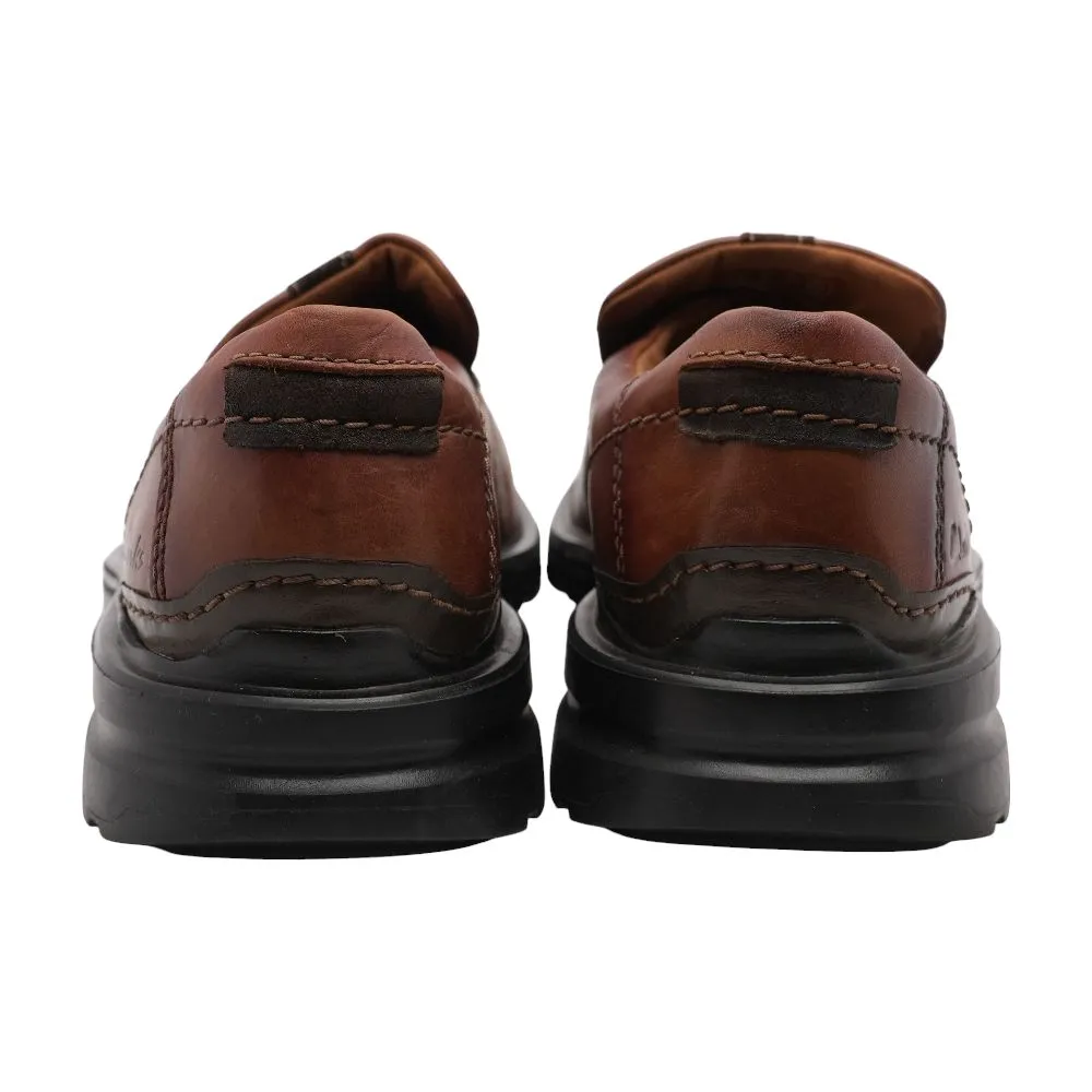 Brown Leather Loafer Dress Shoes