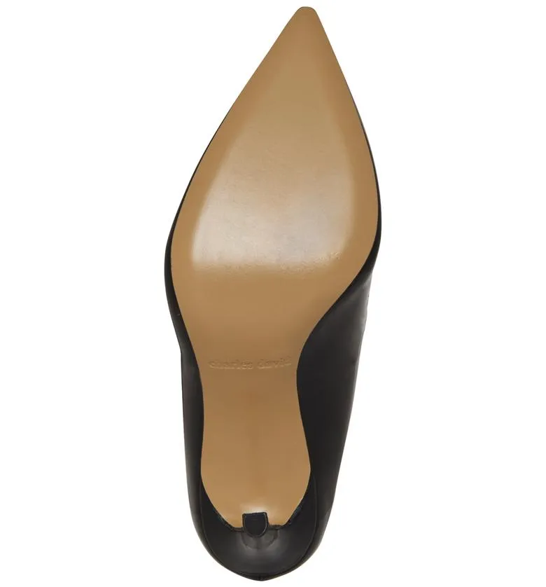 CALEESI BLACK PATENT LEATHER