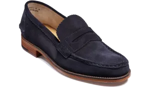 Caruso - Navy Suede