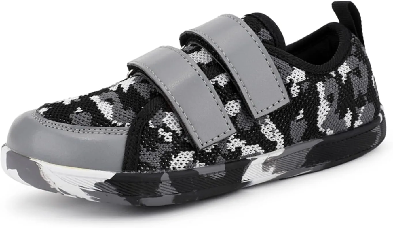 CERYTHRINA Kids Wide Minimalist Barefoot Shoes: Zero-Drop - Natural to Grow Toe Box Sneaker for Boys Girls