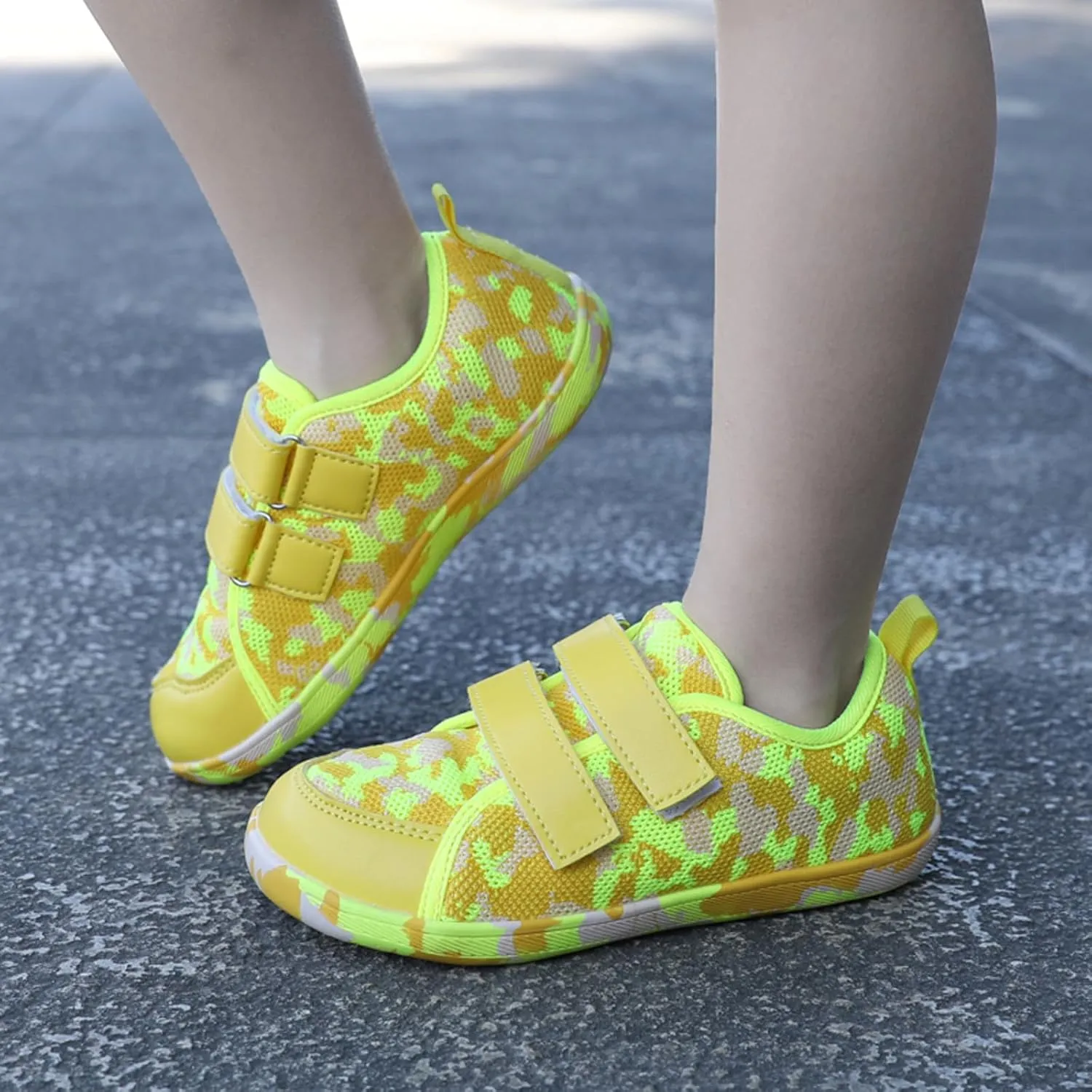 CERYTHRINA Kids Wide Minimalist Barefoot Shoes: Zero-Drop - Natural to Grow Toe Box Sneaker for Boys Girls