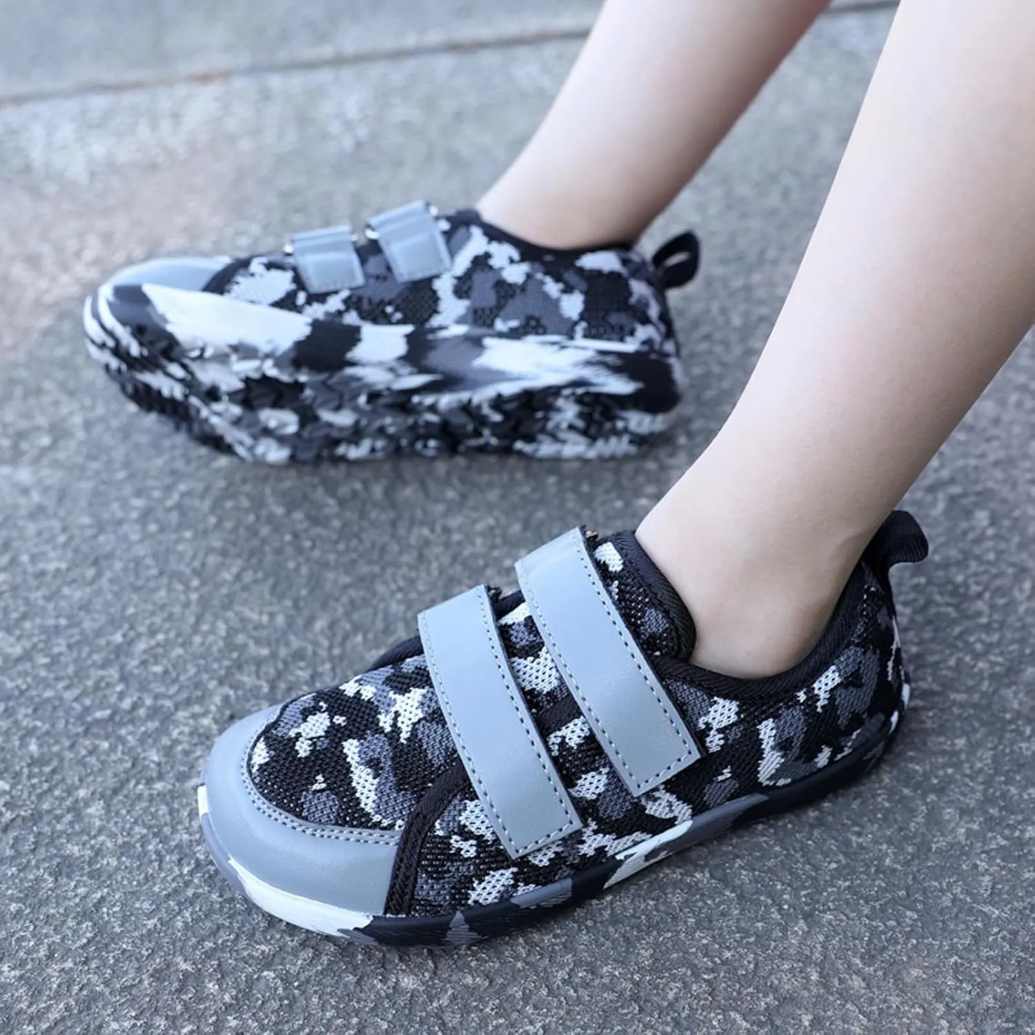 CERYTHRINA Kids Wide Minimalist Barefoot Shoes: Zero-Drop - Natural to Grow Toe Box Sneaker for Boys Girls
