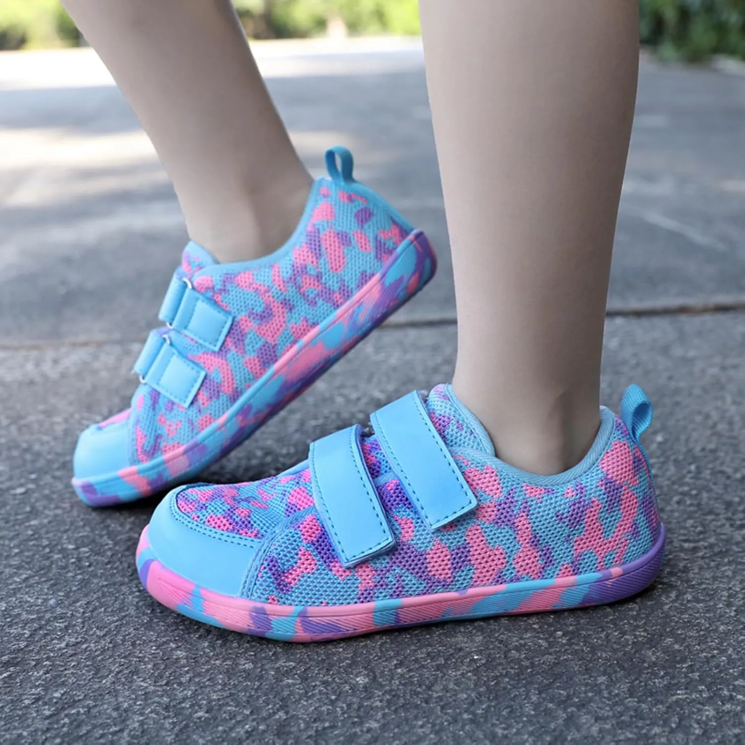 CERYTHRINA Kids Wide Minimalist Barefoot Shoes: Zero-Drop - Natural to Grow Toe Box Sneaker for Boys Girls