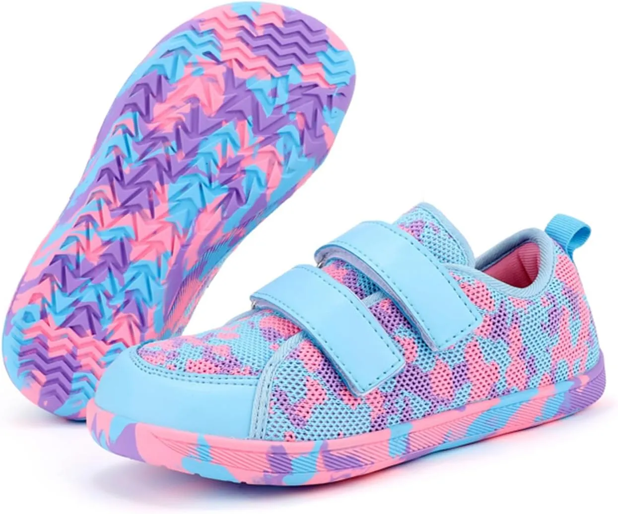 CERYTHRINA Kids Wide Minimalist Barefoot Shoes: Zero-Drop - Natural to Grow Toe Box Sneaker for Boys Girls