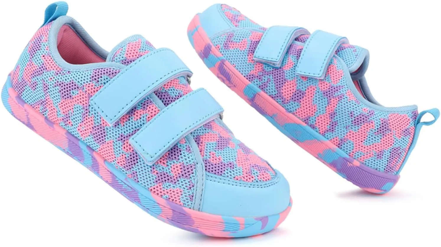 CERYTHRINA Kids Wide Minimalist Barefoot Shoes: Zero-Drop - Natural to Grow Toe Box Sneaker for Boys Girls