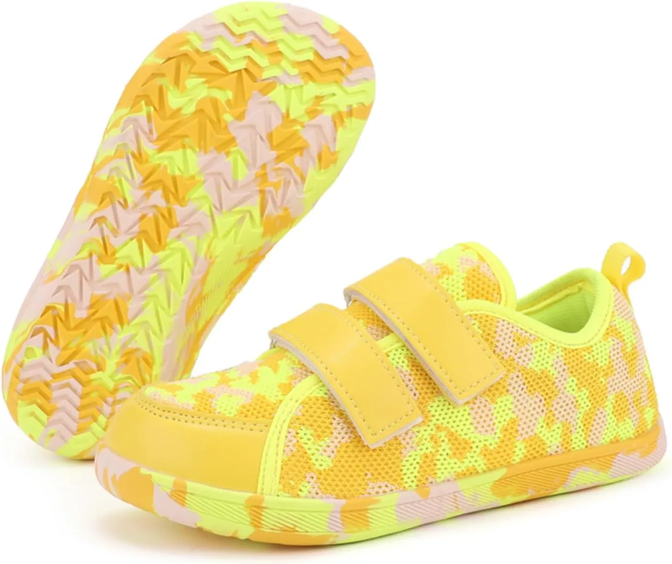 CERYTHRINA Kids Wide Minimalist Barefoot Shoes: Zero-Drop - Natural to Grow Toe Box Sneaker for Boys Girls