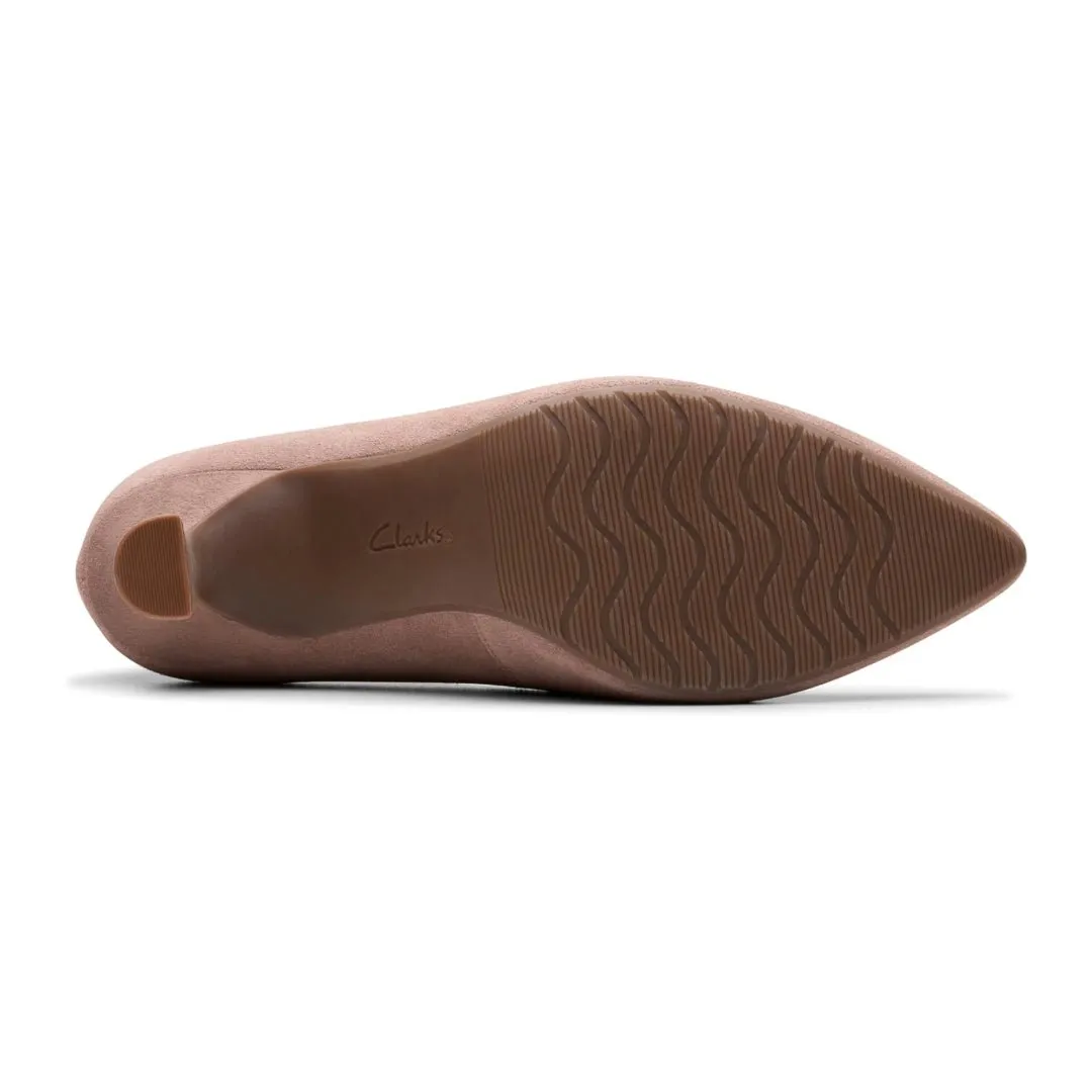 Clarks Kataleyna Gem Mauve Suede Women's Shoes