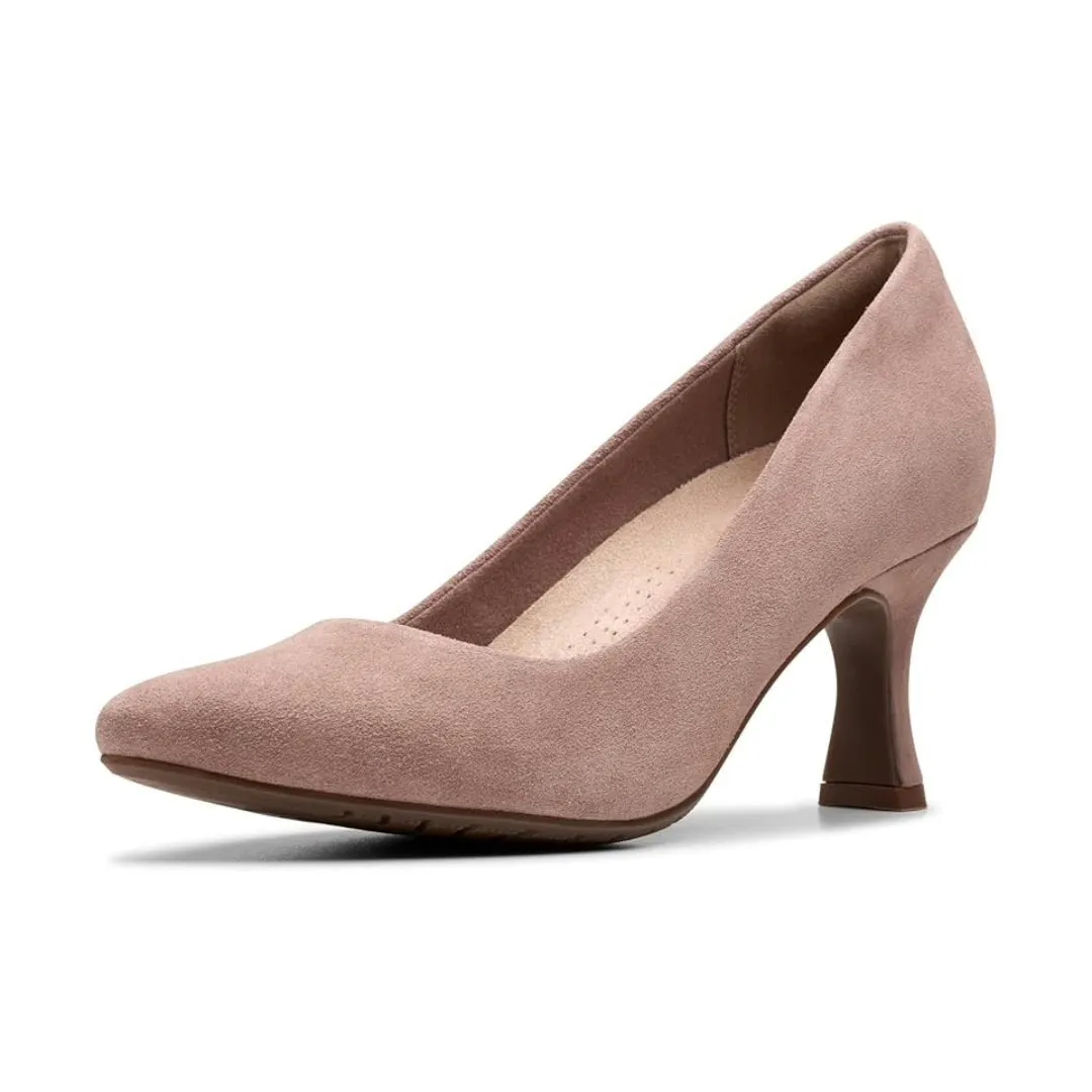 Clarks Kataleyna Gem Mauve Suede Women's Shoes