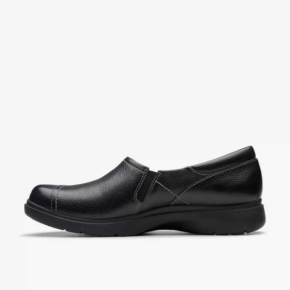 Clarks Women's Certina Ease Black Leather 26179947