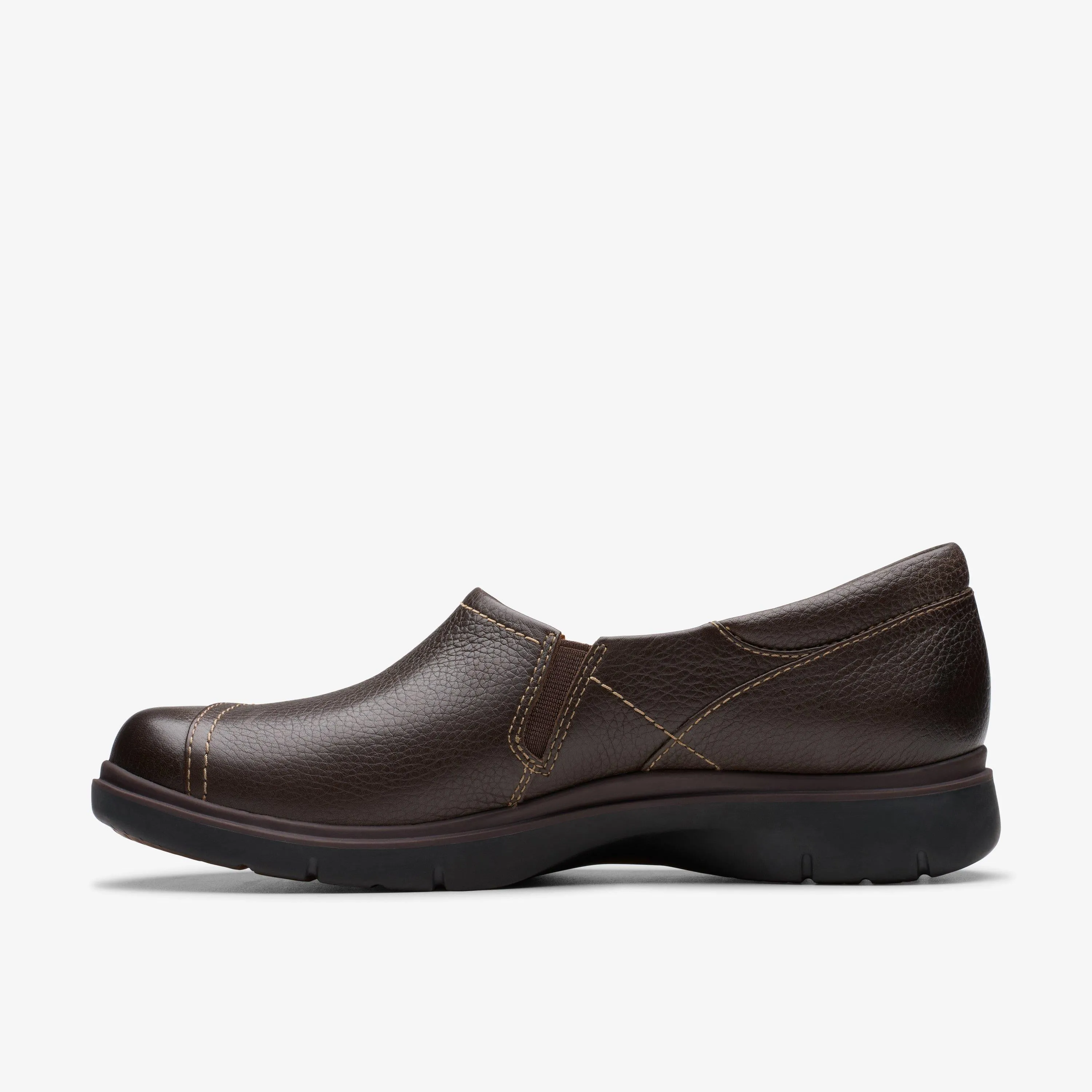 Clarks Women's Certina Ease Dark Brown Leather 26179948