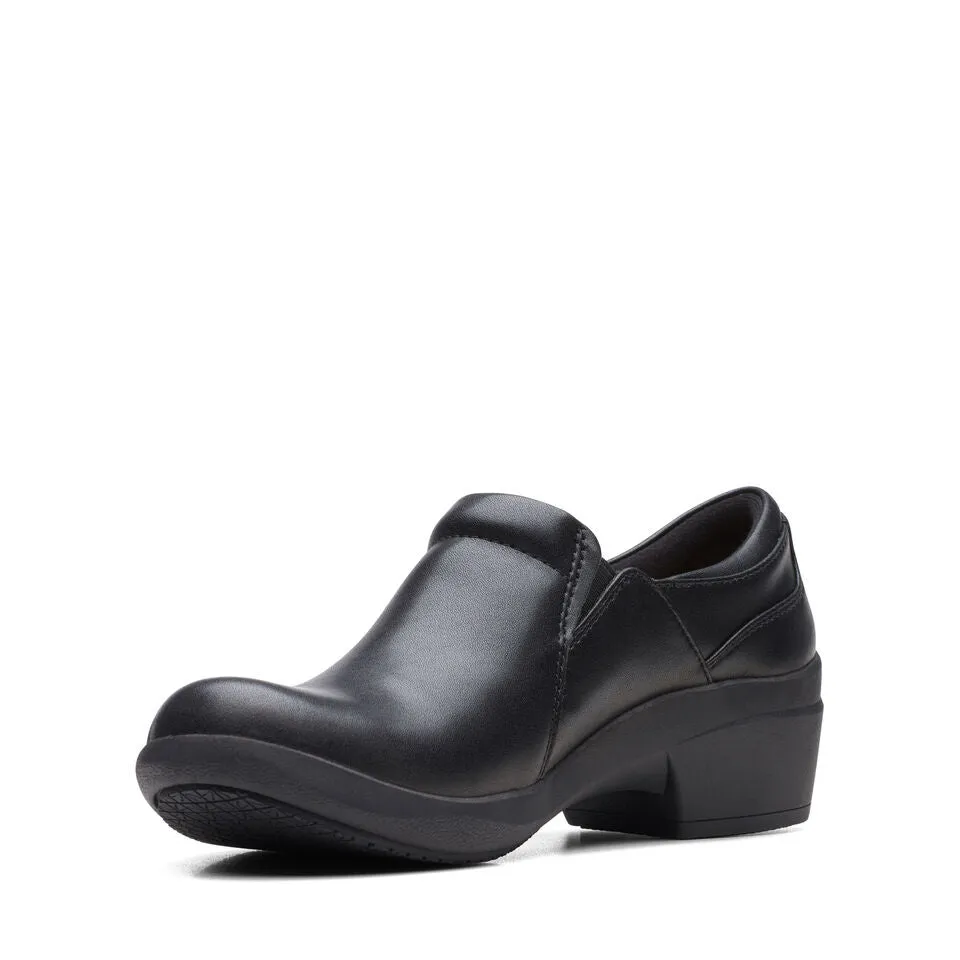 Clarks Women's Talene Pace Black Leather 26171331