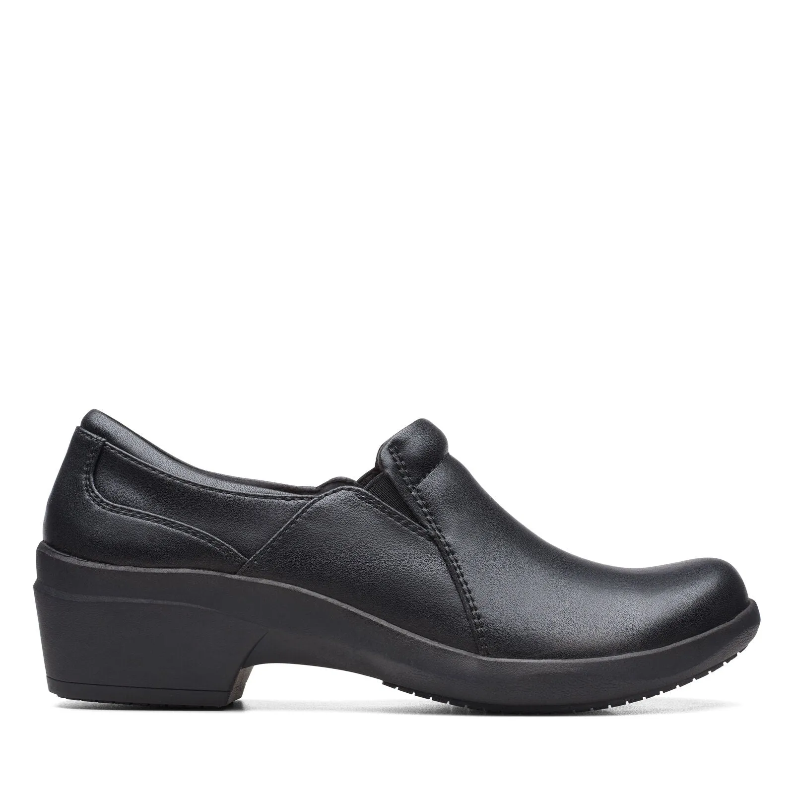 Clarks Women's Talene Pace Black Leather 26171331