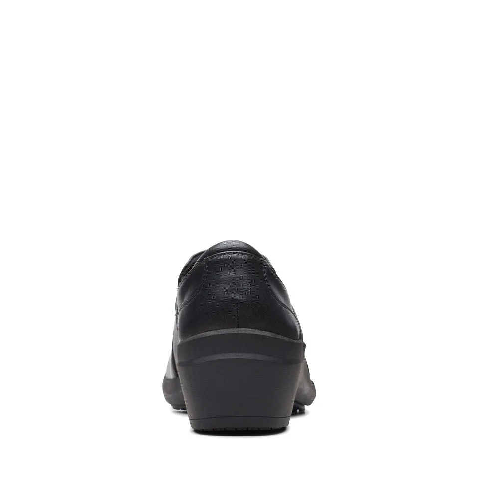 Clarks Women's Talene Pace Black Leather 26171331