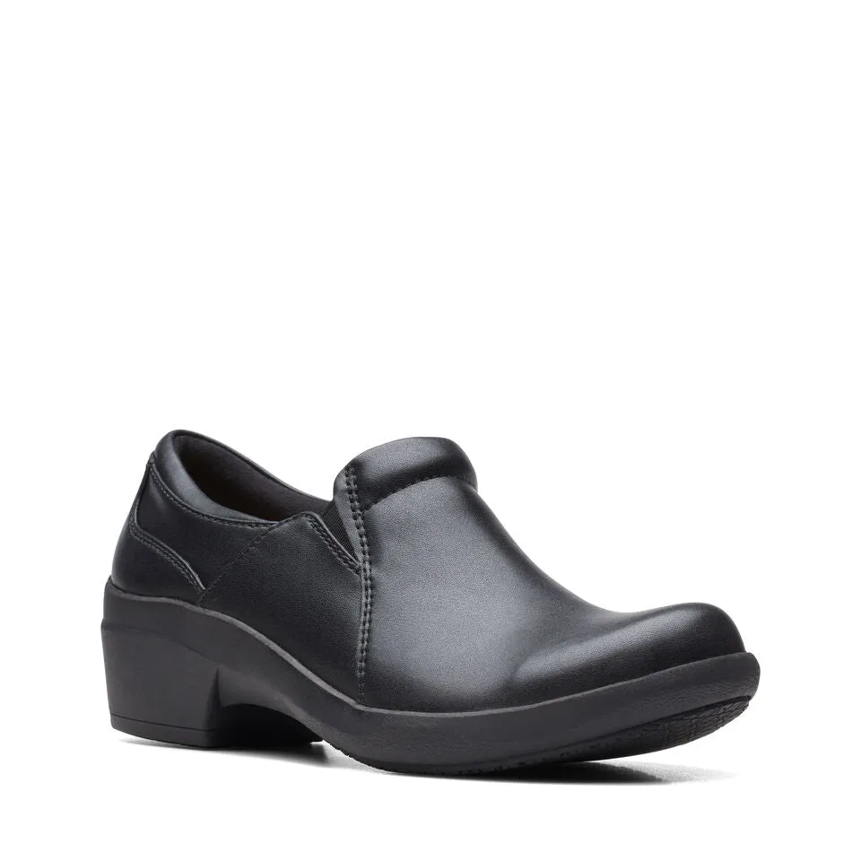 Clarks Women's Talene Pace Black Leather 26171331