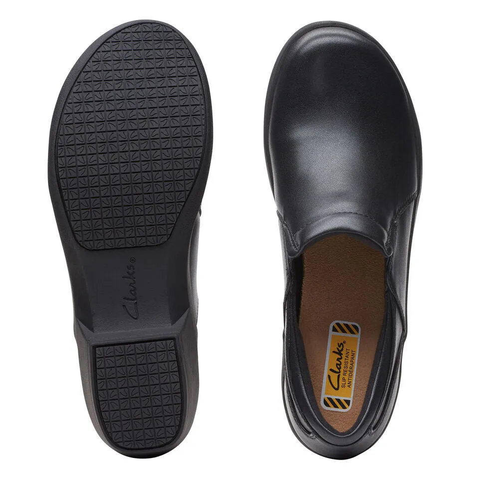 Clarks Women's Talene Pace Black Leather 26171331