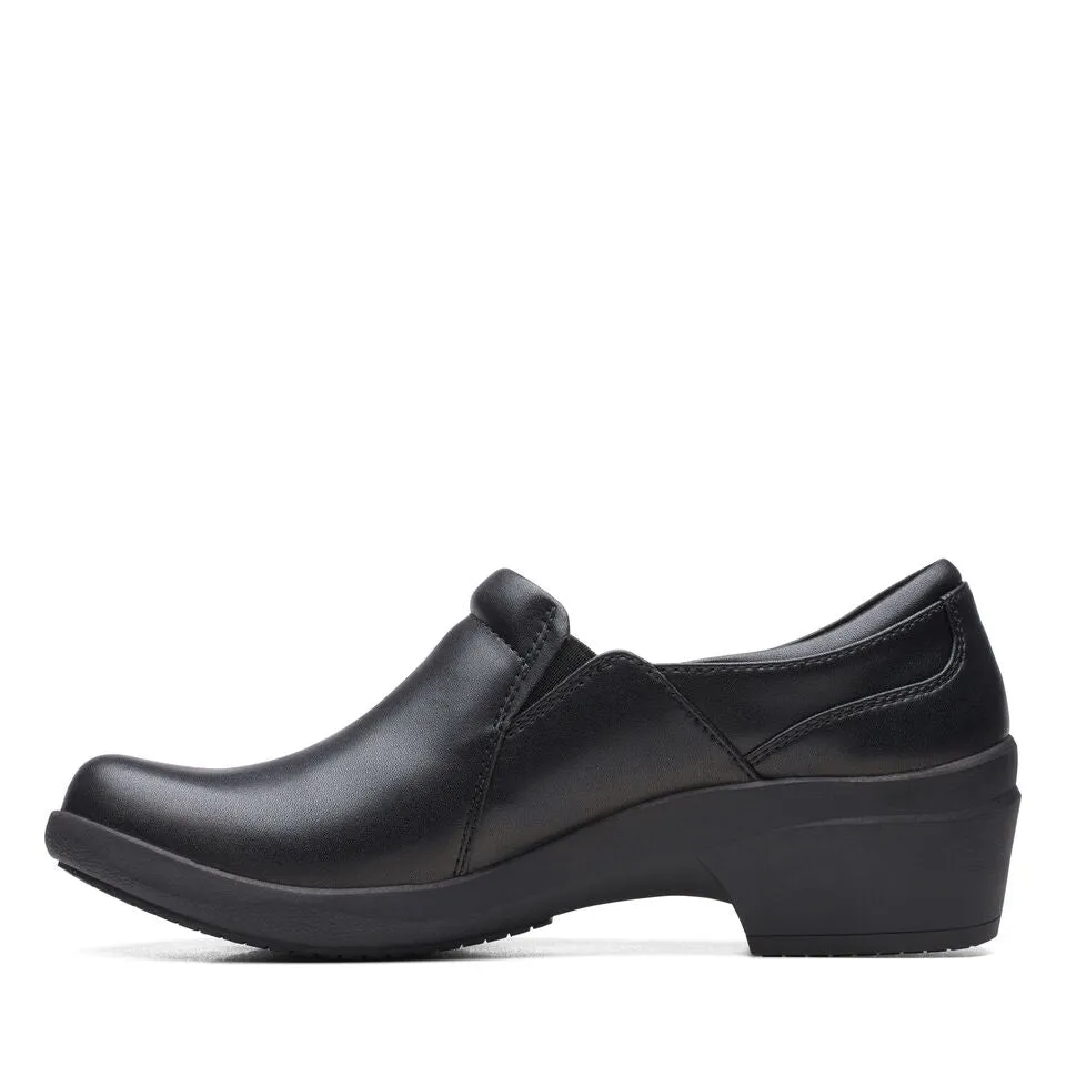 Clarks Women's Talene Pace Black Leather 26171331
