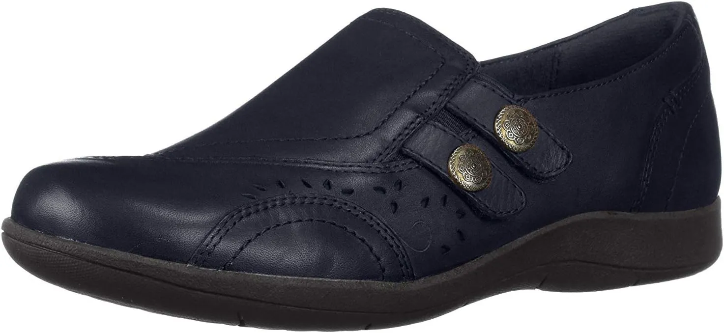 Cobb Hill Women's Daisey Slipon Loafer, Navy, 6 W US