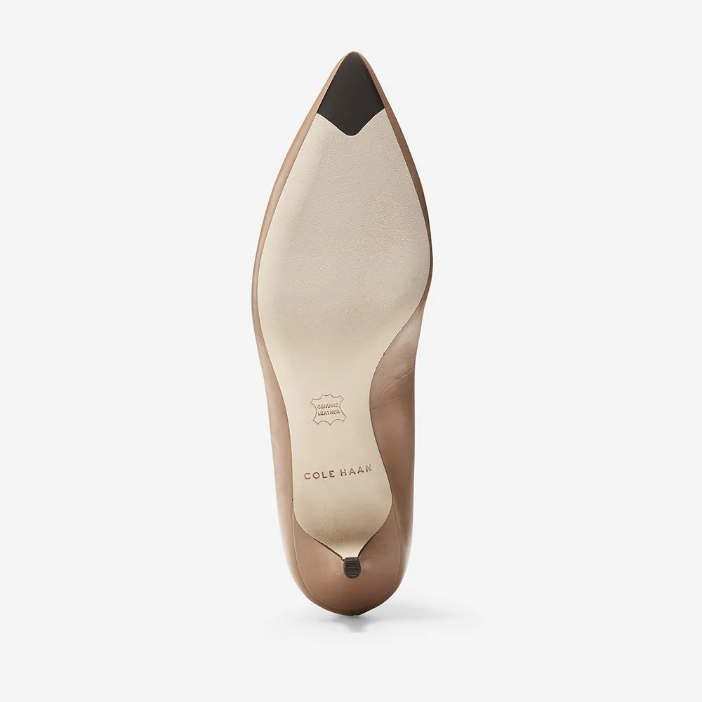 Cole Haan Vesta Pump 45mm Mocha Mousse Leather