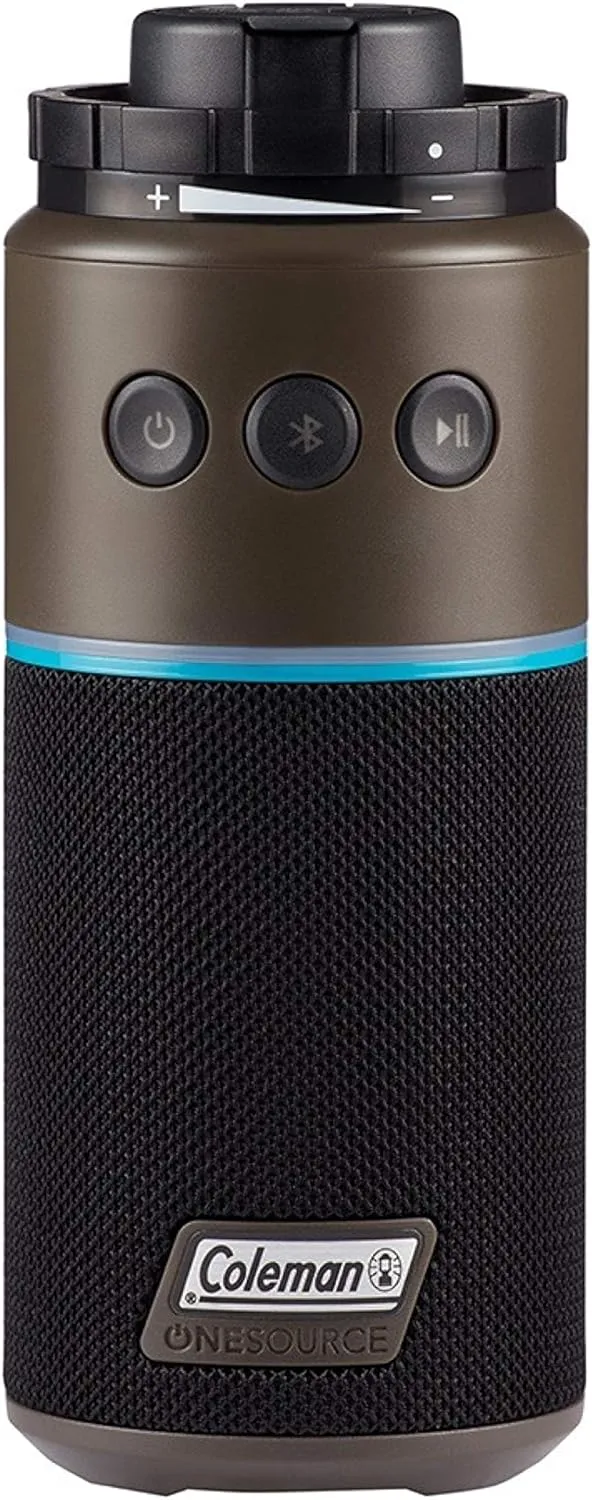 Coleman OneSource Rechargeable Outdoor Camping Gear: Camp Shower, Cordless Vacuum, Fan, Speaker, & Air Pump Options with Included Rechargeable Battery