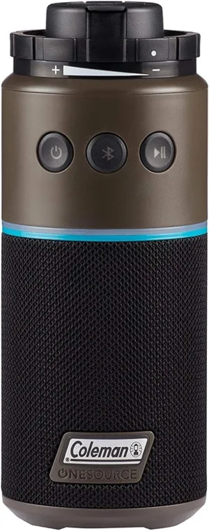 Coleman OneSource Rechargeable Outdoor Camping Gear: Camp Shower, Cordless Vacuum, Fan, Speaker, & Air Pump Options with Included Rechargeable Battery