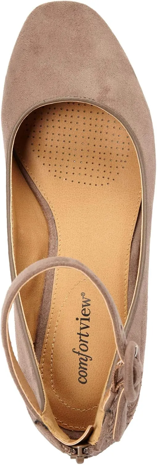 Comfortview Women's Wide Width The Pixie Pump