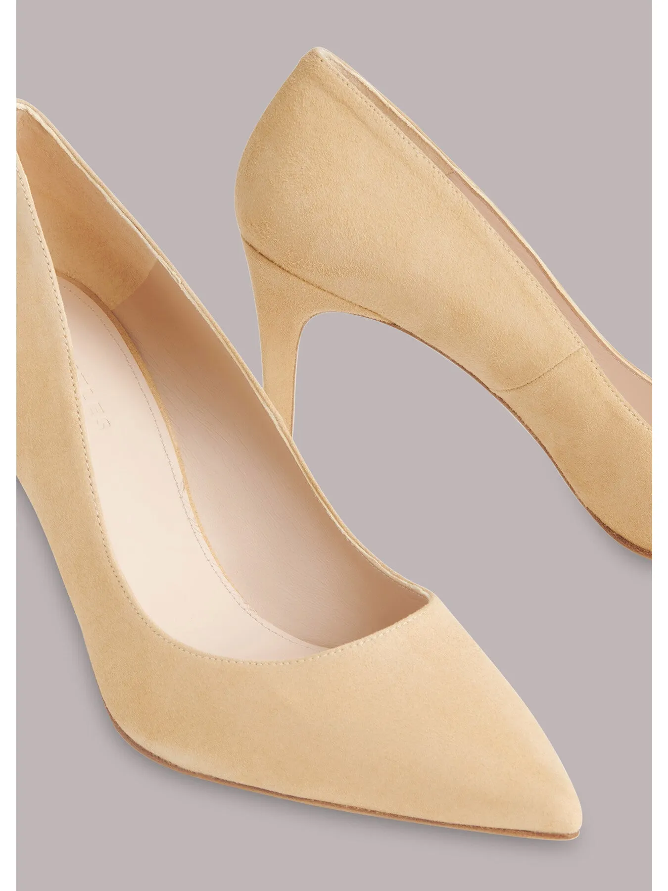 Corie Suede Heeled Pump
