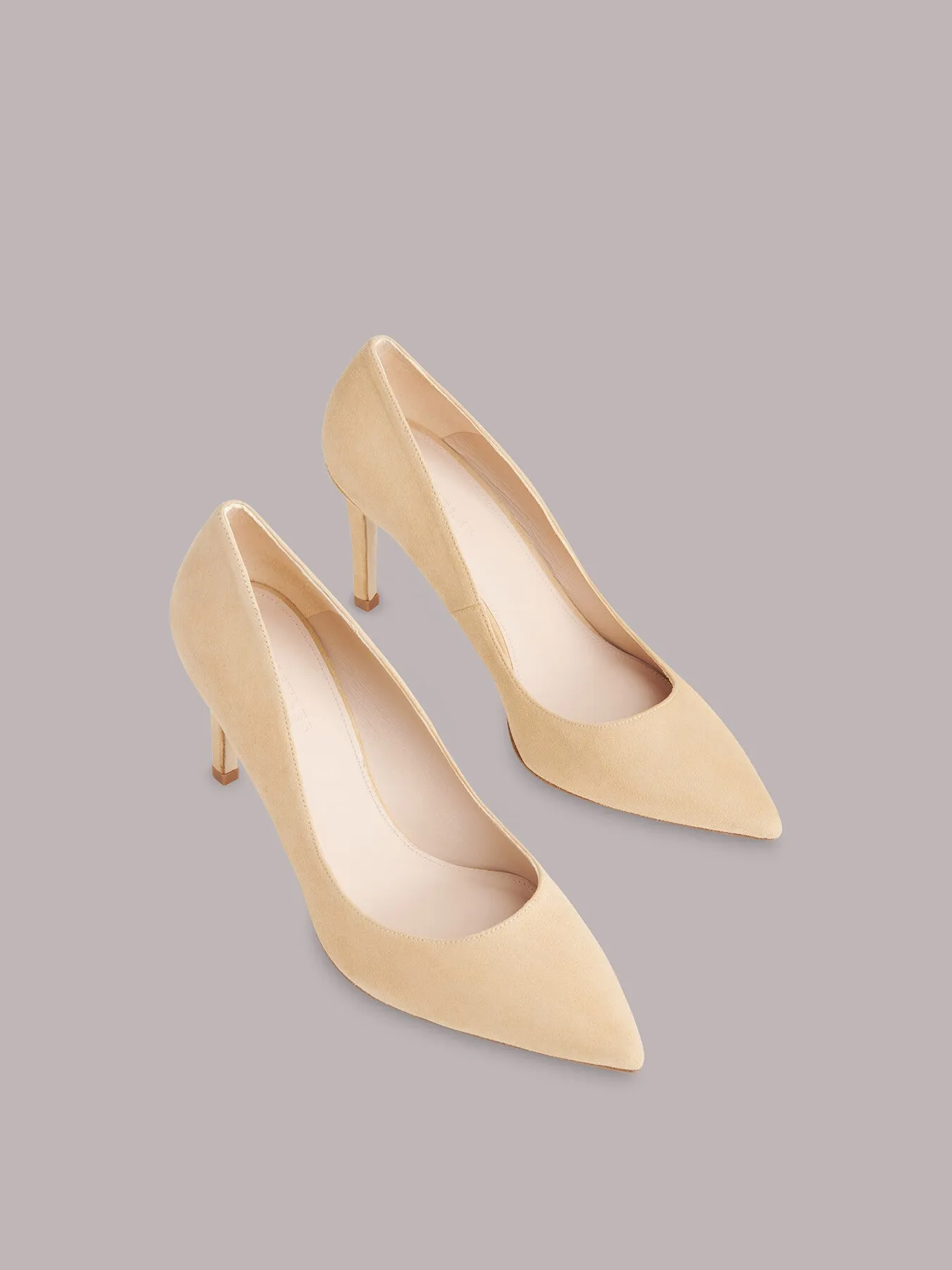 Corie Suede Heeled Pump