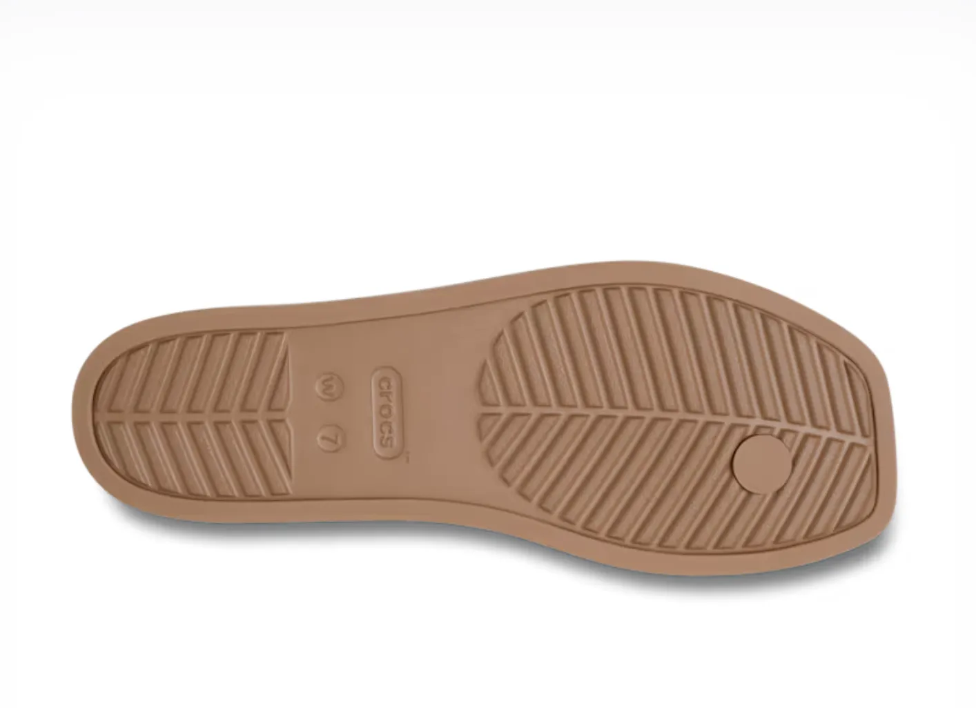Crocs Women Miami Flip In Milk Chocolate (Pre-Order)