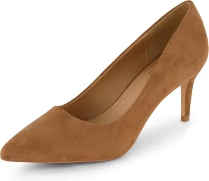 CUSHIONAIRE Women's Preston Dress Pump  Memory Foam, Wide Widths Available
