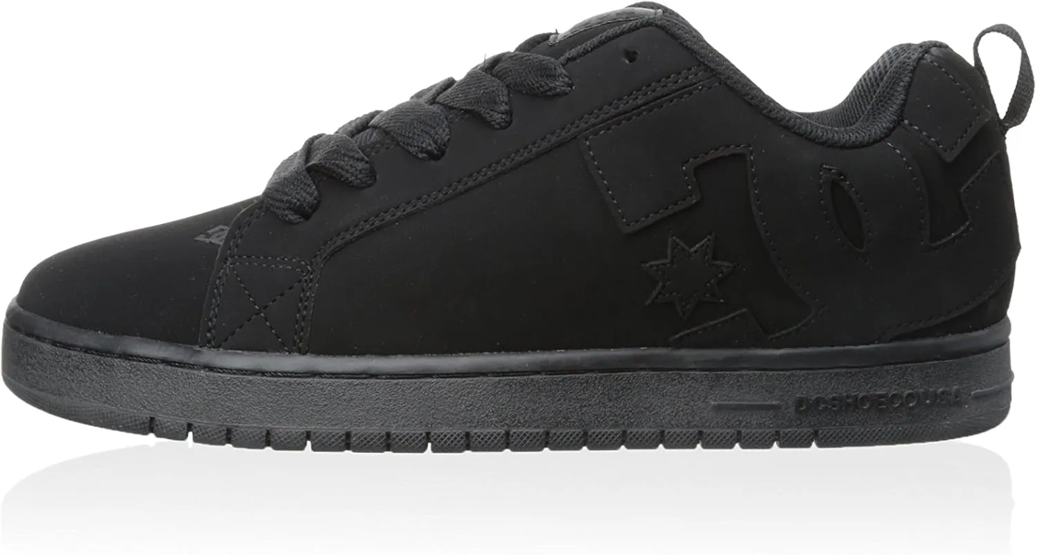 DC Men's Court Graffik Casual Low Top Skate Shoe Sneaker