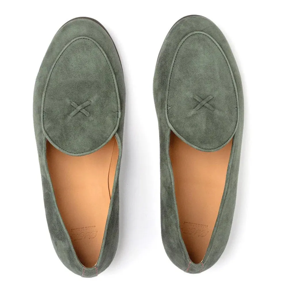 Del Toro Suede Milano Loafer - Pine