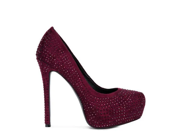 Domé Faux Suede Pumps