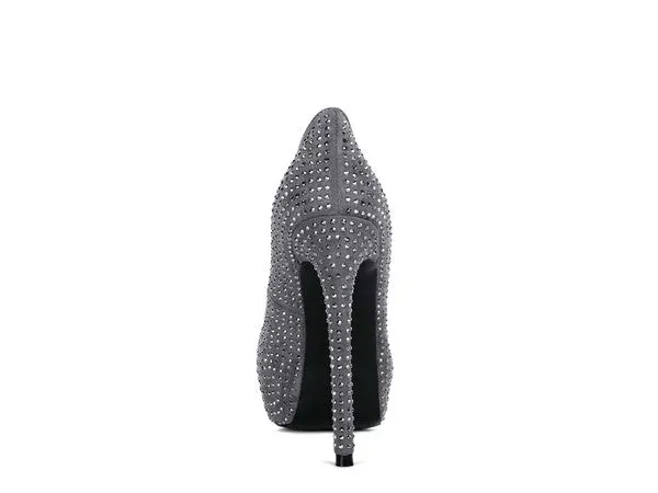 Domé Faux Suede Pumps